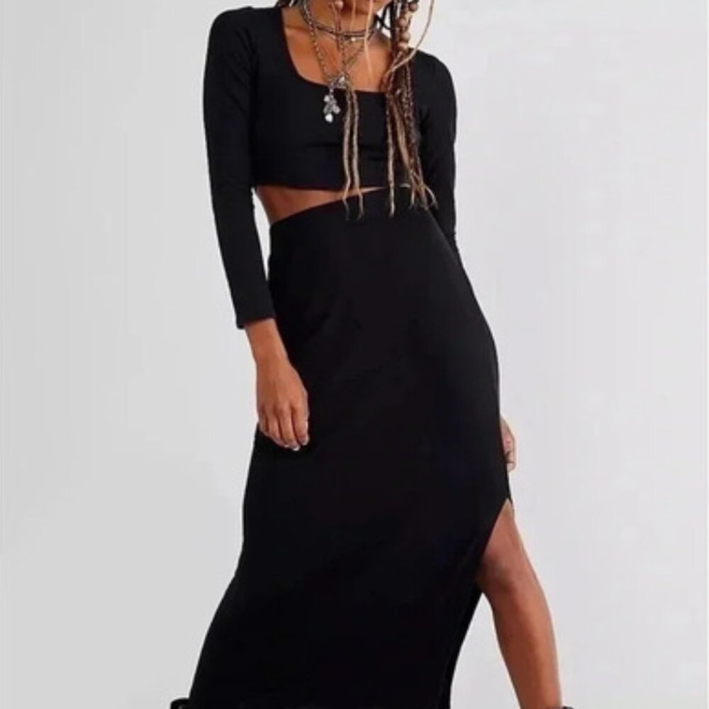 Free People / FP Beach Two-Piece Set – Black (Medium)